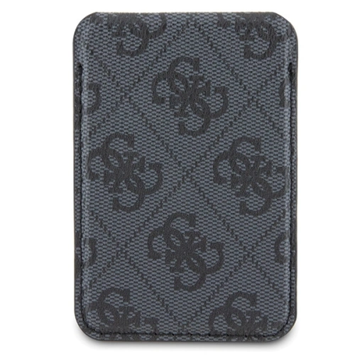 Kieszeń na karty Guess Wallet Card Slot Stand GUWMSHG4SHK MagSafe 4G Classic Logo czarny/black
