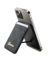Hurtownia GSM - Kapsa na karty Guess Wallet Card Slot Stand GUWMSHG4SHK MagSafe 4G Classic Logo černá/black - GUE2762 - {ean13} - Hurt