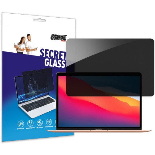 Hurtownia GrizzGlass - 5904063581849 - GRZ6337 - Szkło prywatyzujące GrizzGlass SecretGlass do Apple MacBook Air 13,3 cala 2020 - B2B homescreen