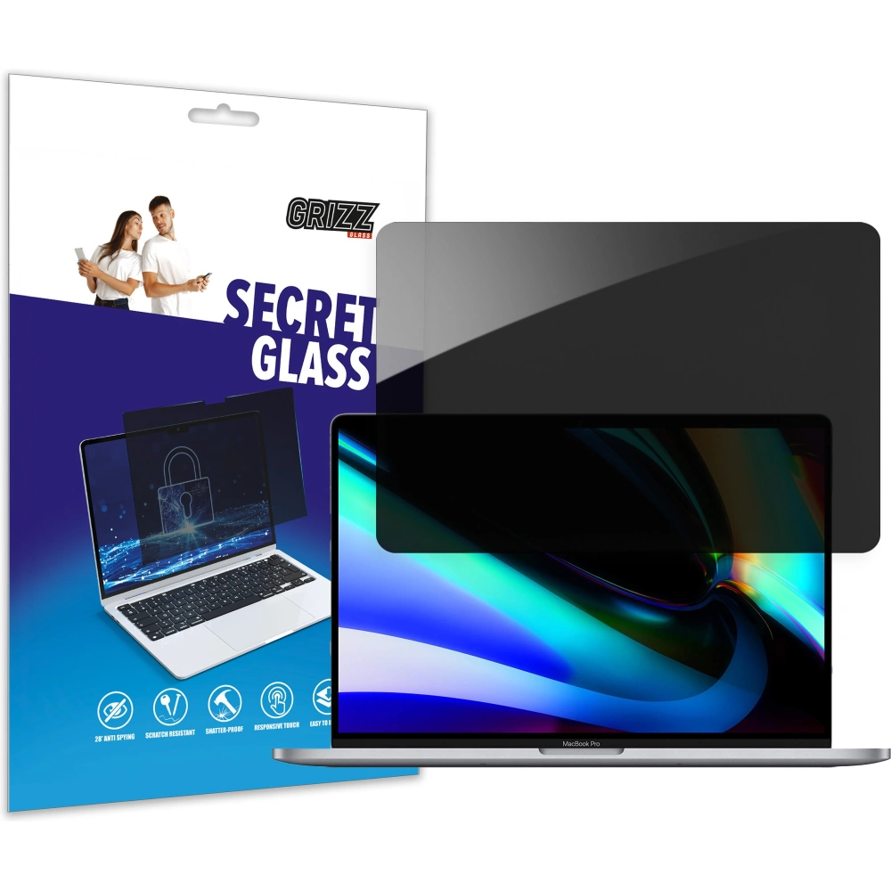 Hurtownia GSM - Privatizáló üveg GrizzGlass SecretGlass Apple MacBook Pro 13 hüvelyk 2022-hez - GRZ6342 - {ean13} - Hurt