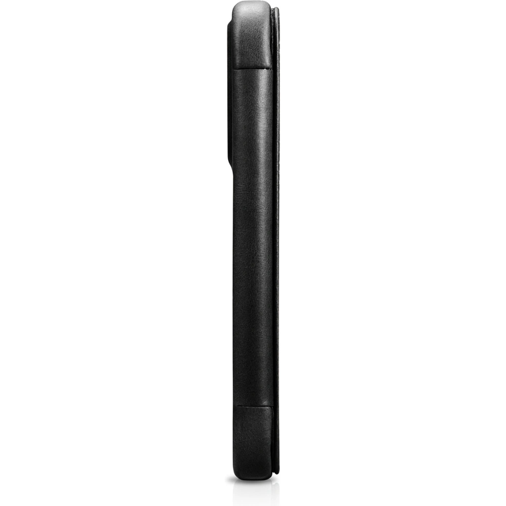 Hurtownia GSM - Case iCarer Curved Edge Oil Wax Echtleder Folio Case MagSafe Apple iPhone 15 Pro schwarz - ICR489 - {ean13} - Hurt