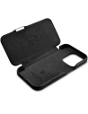 Hurtownia GSM - Case iCarer Curved Edge Oil Wax Echtleder Folio Case MagSafe Apple iPhone 15 Pro schwarz - ICR489 - {ean13} - Hurt