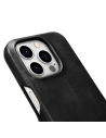 Hurtownia GSM - Etui iCarer Curved Edge Oil Wax Real Leather Folio Case MagSafe Apple iPhone 15 Pro černé - ICR489 - {ean13} - Hurt