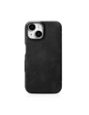 Hurtownia GSM - Case iCarer Curved Edge Oil Wax Echtleder Folio Case MagSafe Apple iPhone 15 schwarz - ICR490 - {ean13} - Hurt