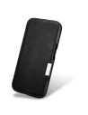 Hurtownia GSM - Case iCarer Curved Edge Oil Wax Echtleder Folio Case MagSafe Apple iPhone 15 schwarz - ICR490 - {ean13} - Hurt