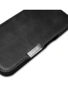 Hurtownia GSM - Etui iCarer Curved Edge Oil Wax Real Leather Folio Case MagSafe Apple iPhone 15 negre - ICR490 - {ean13} - Hurt