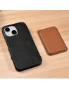 Hurtownia GSM - Etui iCarer Curved Edge Oil Wax Real Leather Folio Case MagSafe Apple iPhone 15 negre - ICR490 - {ean13} - Hurt