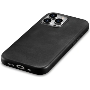 Hurtownia GSM - Case iCarer Oil Wax Premium Leder MagSafe Apple iPhone 15 Pro Max schwarz - ICR492 - {ean13} - Hurt