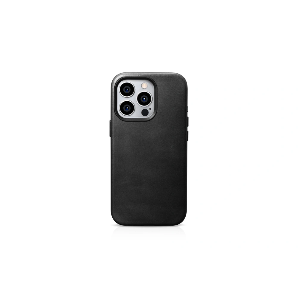 Hurtownia GSM - Case iCarer Oil Wax Premium Leder MagSafe Apple iPhone 15 Pro schwarz - ICR494 - {ean13} - Hurt
