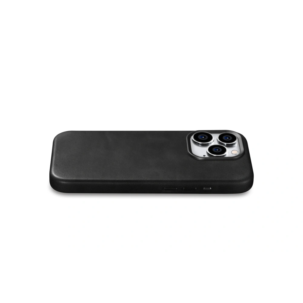 Hurtownia GSM - Case iCarer Oil Wax Premium Leder MagSafe Apple iPhone 15 Pro schwarz - ICR494 - {ean13} - Hurt