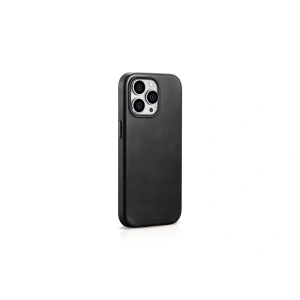 Hurtownia GSM - Etui iCarer Oil Wax Premium Leather MagSafe Apple iPhone 15 Pro czarne - ICR494 - {ean13} - Hurt