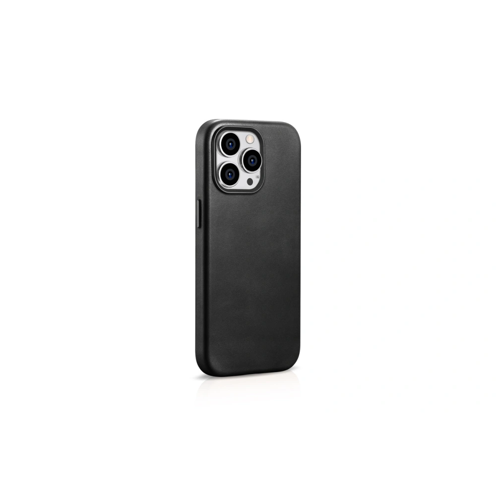 Hurtownia GSM - Etui iCarer Oil Wax Premium Leather MagSafe Apple iPhone 15 Pro černé - ICR494 - {ean13} - Hurt
