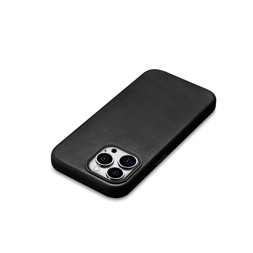 Hurtownia GSM - Case iCarer Oil Wax Premium Leder MagSafe Apple iPhone 15 Pro schwarz - ICR494 - {ean13} - Hurt