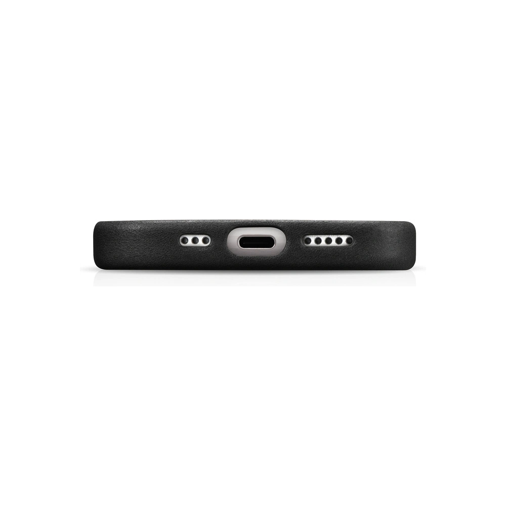 Hurtownia GSM - Case iCarer Oil Wax Premium Leather MagSafe Apple iPhone 15 Plus / 14 Plus schwarz - ICR496 - {ean13} - Hurt