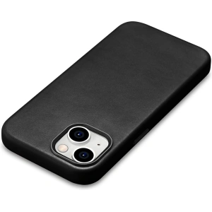 Hurtownia GSM - Etui iCarer Oil Wax Premium Leather MagSafe Apple iPhone 15 Plus / 14 Plus fekete - ICR496 - {ean13} - Hurt