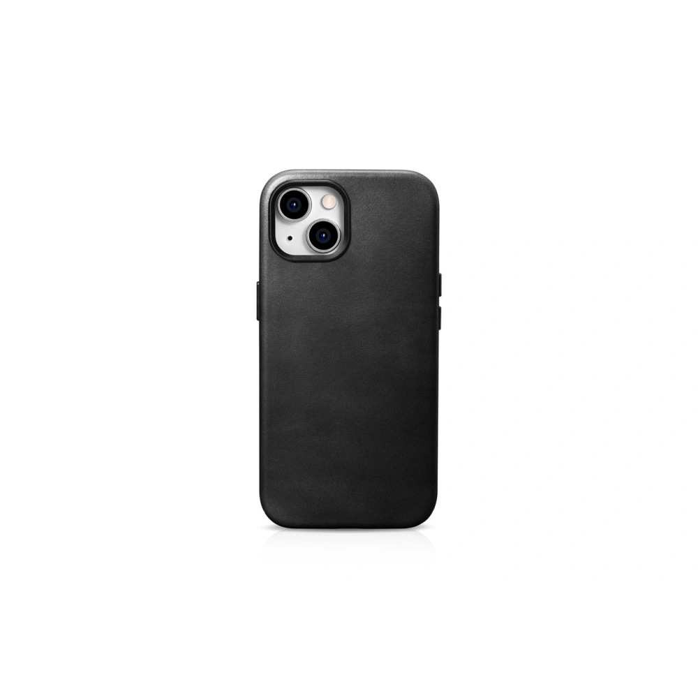 Hurtownia GSM - Case iCarer Oil Wax Premium Leather MagSafe Apple iPhone 15 schwarz - ICR498 - {ean13} - Hurt