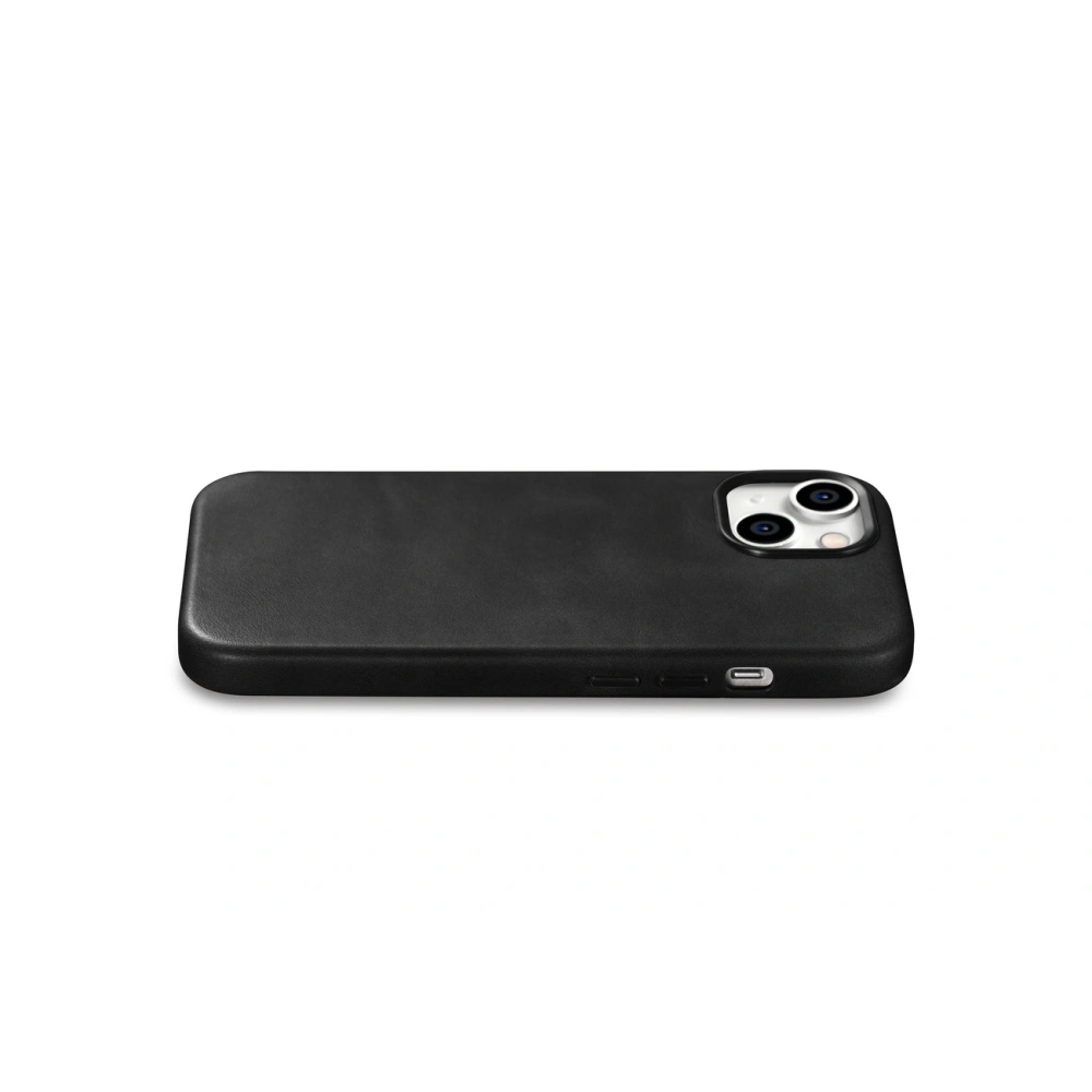 Hurtownia GSM - Etui iCarer Oil Wax Premium Leather MagSafe Apple iPhone 15 czarne - ICR498 - {ean13} - Hurt