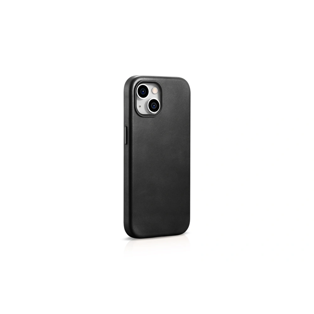 Hurtownia GSM - Etui iCarer Oil Wax Premium Leather MagSafe Apple iPhone 15 czarne - ICR498 - {ean13} - Hurt