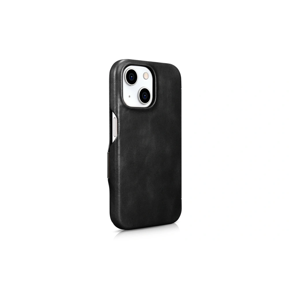 Hurtownia GSM - Case iCarer Oil Wax Premium Leather MagSafe Apple iPhone 15 schwarz - ICR498 - {ean13} - Hurt