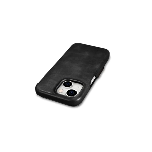 Hurtownia GSM - Etui iCarer Oil Wax Premium Leather MagSafe Apple iPhone 15 czarne - ICR498 - {ean13} - Hurt