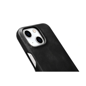 Hurtownia GSM - Etui iCarer Olajgyanta Prémium Bőr MagSafe Apple iPhone 15 fekete - ICR498 - {ean13} - Hurt