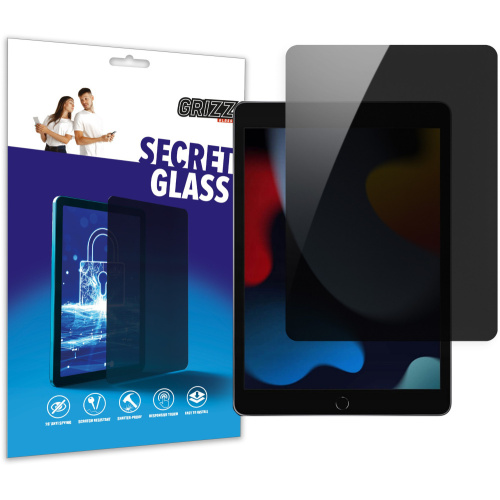 Hurtownia GrizzGlass - 5904063581672 - GRZ6364 - Szkło prywatyzujące GrizzGlass SecretGlass do Apple iPad 10,2 cali (7., 8., 9. generacji) - B2B homescreen