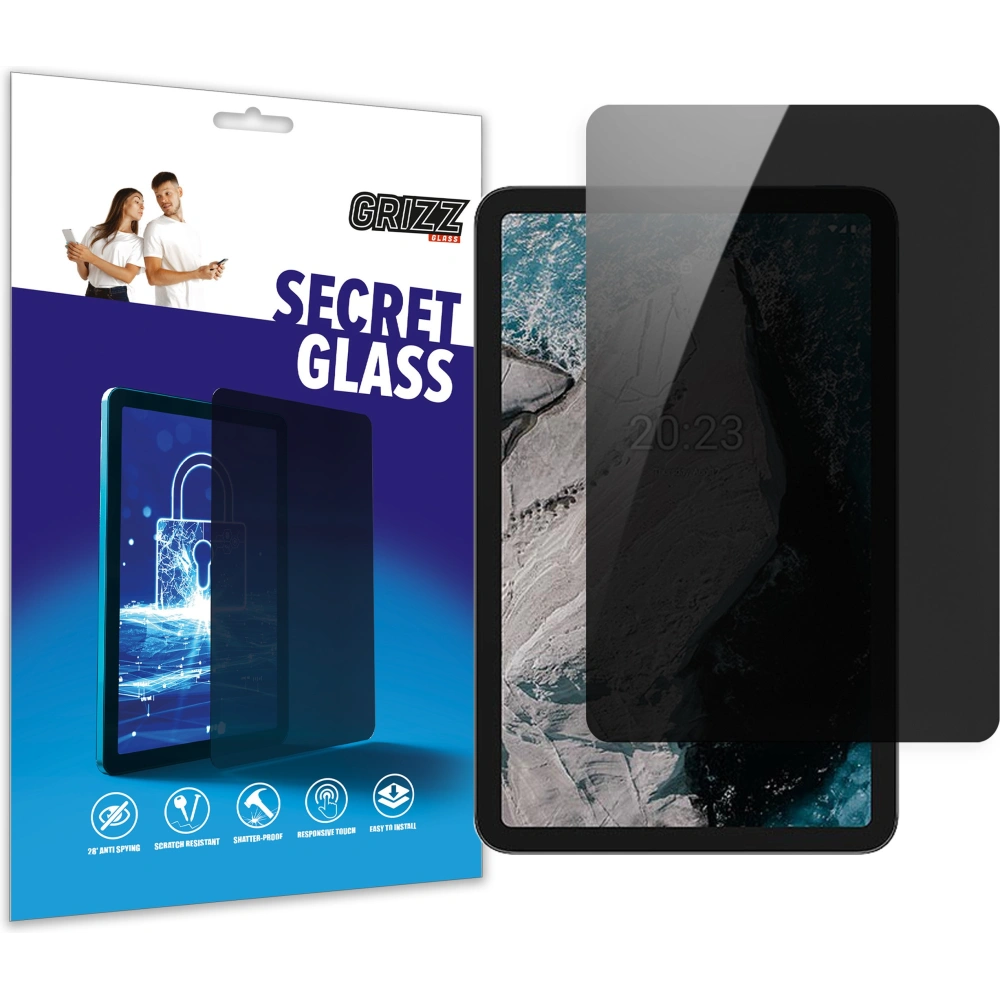 Hurtownia GSM - Sticlă de confidențialitate GrizzGlass SecretGlass pentru Nokia T21 - GRZ6386 - {ean13} - Hurt