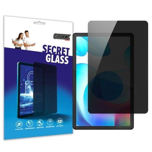 Matowe szkło prywatyzujące GrizzGlass SecretGlass do Realme Pad 10.4 WiFi 