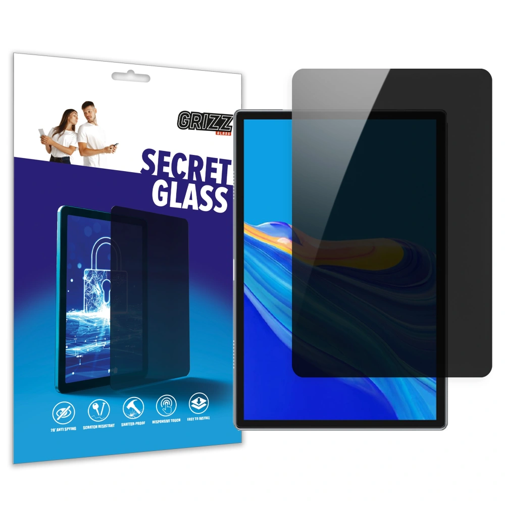 Matowe szkło prywatyzujące GrizzGlass SecretGlass do Ulefone Tab A7 