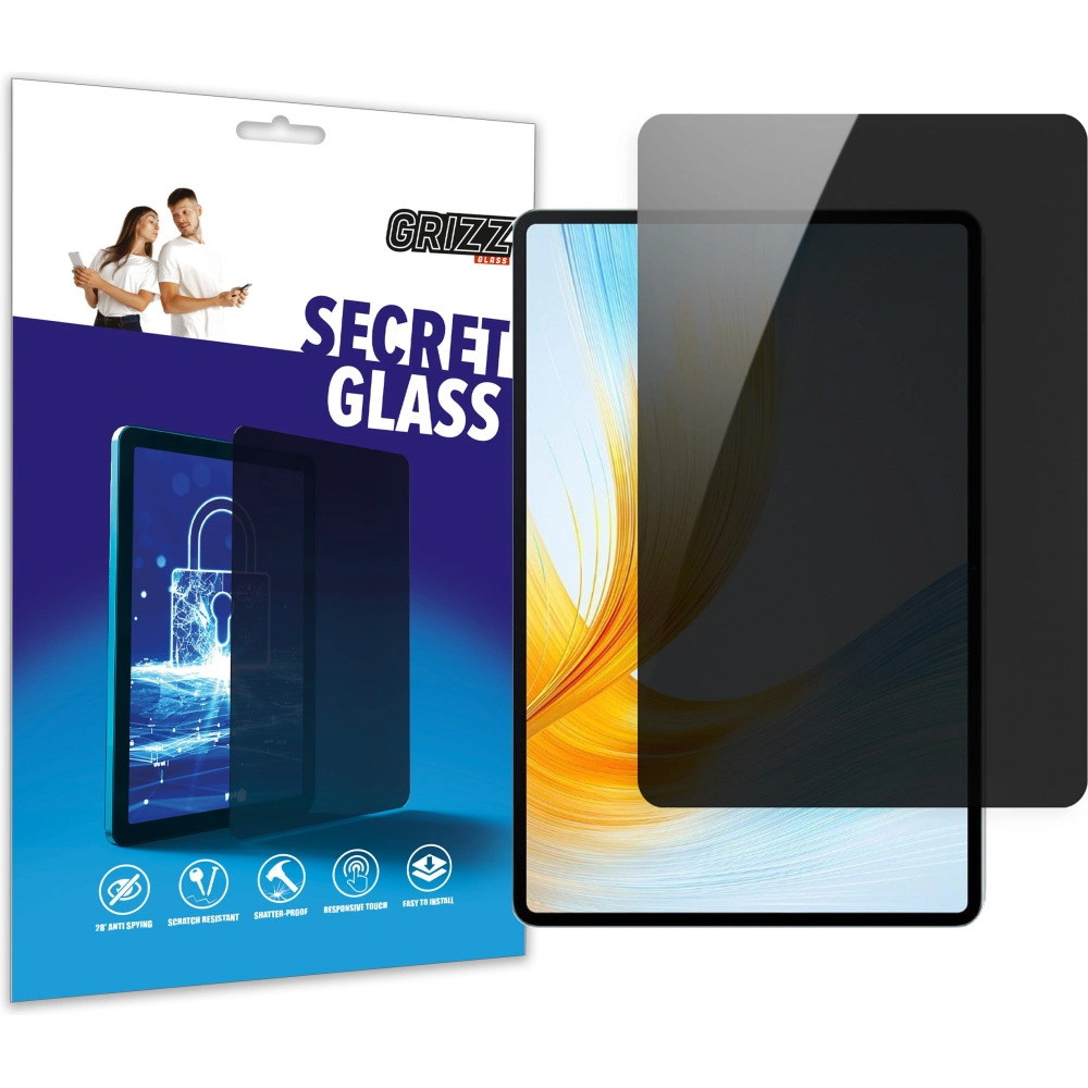 Matowe szkło prywatyzujące GrizzGlass SecretGlass do Honor Pad X8 Pro 