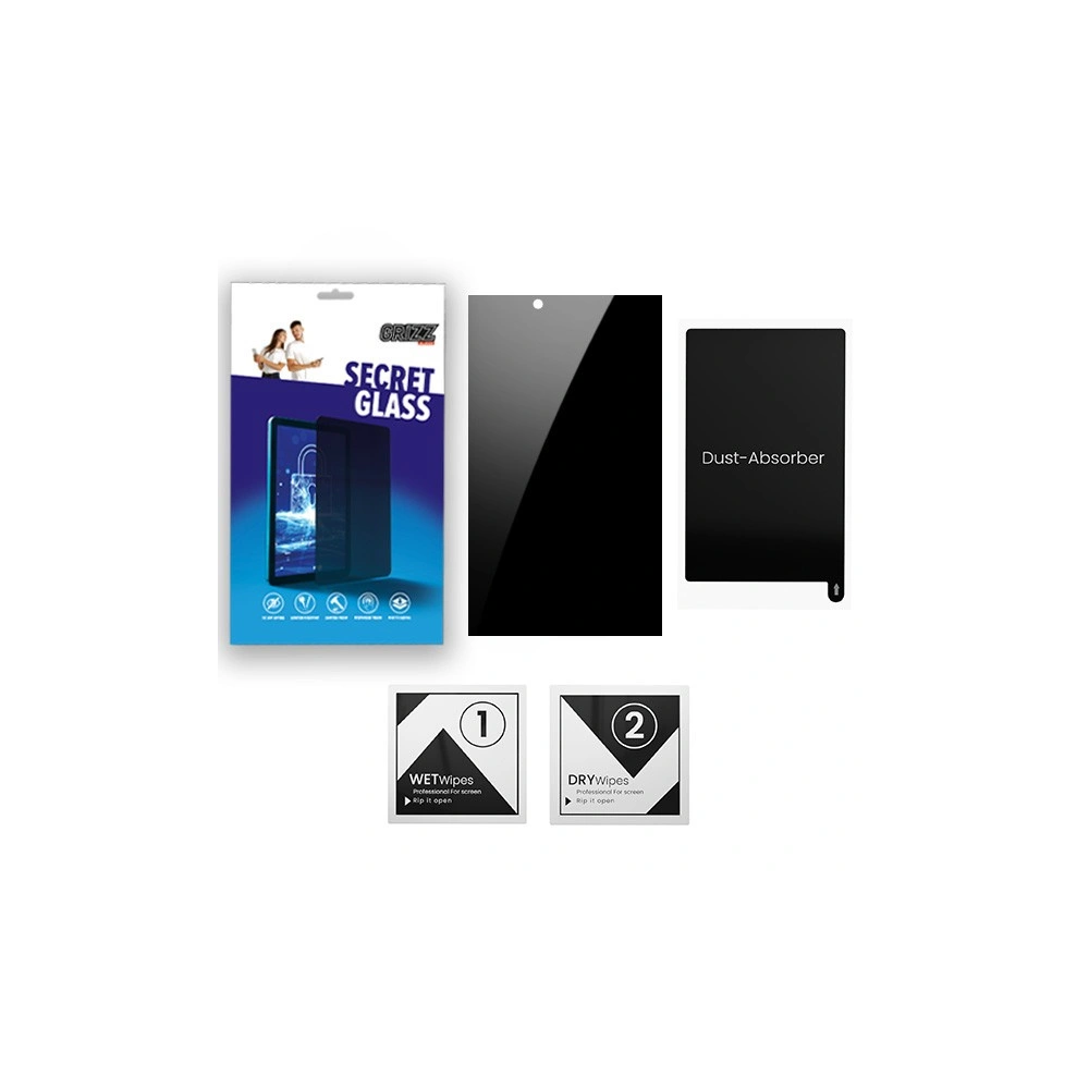 Matowe szkło prywatyzujące GrizzGlass SecretGlass do Honor Pad X9 