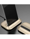 Wholesale Baseus Little Volcano Docking Station Lightning Port Silver Gold - BSU198GLD - {ean13} - Hurt