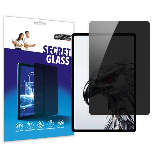 Matowe szkło prywatyzujące GrizzGlass SecretGlass do ZTE nubia Red Magic Tablet 