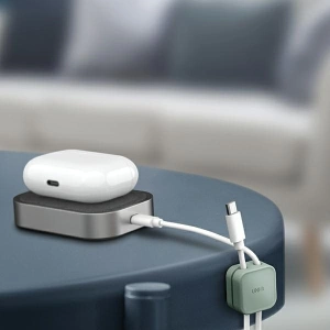 Hurtownia GSM - Organizer UNIQ Pod samoprzylepny do kabli šedý/chalk grey [8szt.] - UNIQ940 - {ean13} - Hurt