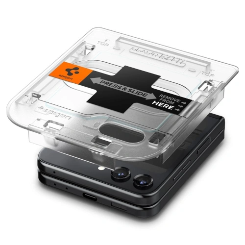 Szkło hartowane Spigen GLAS.tR ez Fit Samsung Galaxy Z Flip 5 Clear [2 PACK]