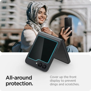 Hurtownia GSM - Hartglas Spigen GLAS.tR ez Fit Samsung Galaxy Z Flip 5 Clear [2 PACK] - SPN2932 - {ean13} - Hurt