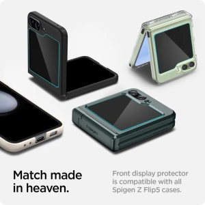 Hurtownia GSM - Hartglas Spigen GLAS.tR ez Fit Samsung Galaxy Z Flip 5 Clear [2 PACK] - SPN2932 - {ean13} - Hurt