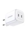 Hurtownia GSM - Síťová nabíječka UGREEN CD294 2xUSB-C, 45W, QC, PD (bílá) - UGR1672 - {ean13} - Hurt