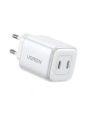 Hurtownia GSM - Síťová nabíječka UGREEN CD294 2xUSB-C, 45W, QC, PD (bílá) - UGR1672 - {ean13} - Hurt