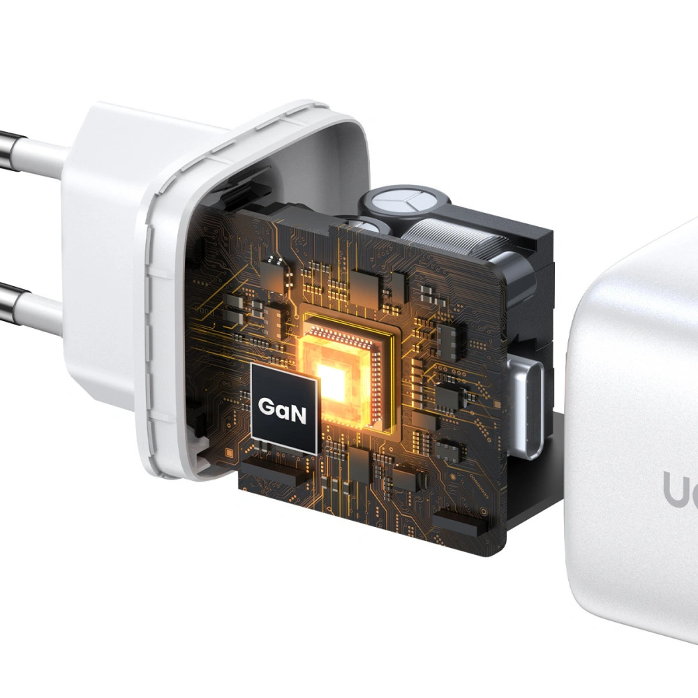 Hurtownia GSM - Síťová nabíječka UGREEN CD294 2xUSB-C, 45W, QC, PD (bílá) - UGR1672 - {ean13} - Hurt