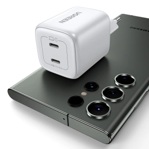 Hurtownia GSM - Ładowarka sieciowa UGREEN CD294 2xUSB-C, 45W, QC, PD (biała) - UGR1672 - {ean13} - Hurt