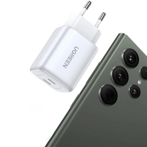 Hurtownia GSM - Ładowarka sieciowa UGREEN CD294 2xUSB-C, 45W, QC, PD (biała) - UGR1672 - {ean13} - Hurt