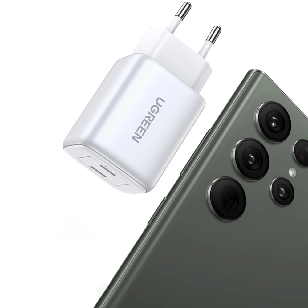 Hurtownia GSM - UGREEN CD294 Netzladegerät 2xUSB-C, 45W, QC, PD (weiß) - UGR1672 - {ean13} - Hurt