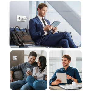 Hurtownia GSM - Ładowarka sieciowa UGREEN CD319 Nexode Mini 30W, USB-C, PD (biała) - UGR1673 - {ean13} - Hurt