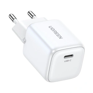 Hurtownia GSM - Síťový nabíječ UGREEN CD318 Nexode Mini 20W, USB-C, PD (bílý) - UGR1674 - {ean13} - Hurt