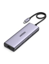 UGREEN CM511 Hub 5in1 Adapter, USB-C zu HDMI 1.4, 3xUSB-A, USB-C, PD, 100W (grau)