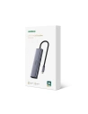 Hurtownia GSM - UGREEN CM511 Hub 5in1 Adapter, USB-C zu HDMI 1.4, 3xUSB-A, USB-C, PD, 100W (grau) - UGR1678 - {ean13} - Hurt