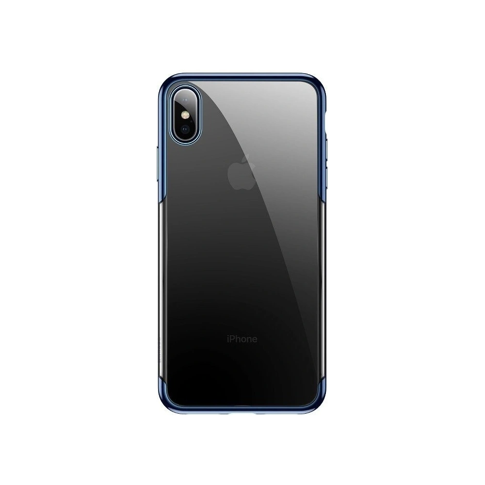 Hurtownia GSM - Etui transparent Baseus Shining Case pentru iPhone X / XS (albastru) - BSU203BLU - {ean13} - Hurt