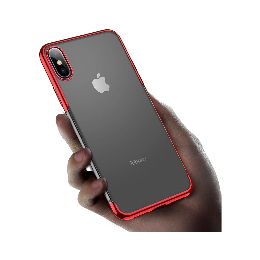 Wholesale Baseus Shining Case iPhone X / XS Red - BSU204RED - {ean13} - Hurt