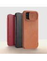 Hurtownia GSM - Etui z klapką Nillkin Qin Leather Pro z osłoną aparatu Apple iPhone 15 Pro Max černé - NLK1175 - {ean13} - Hurt